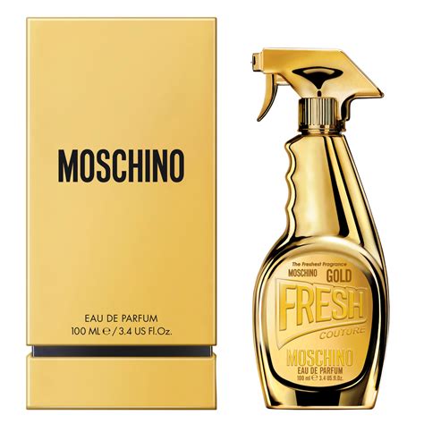 moschino fresh gold couture perfume.